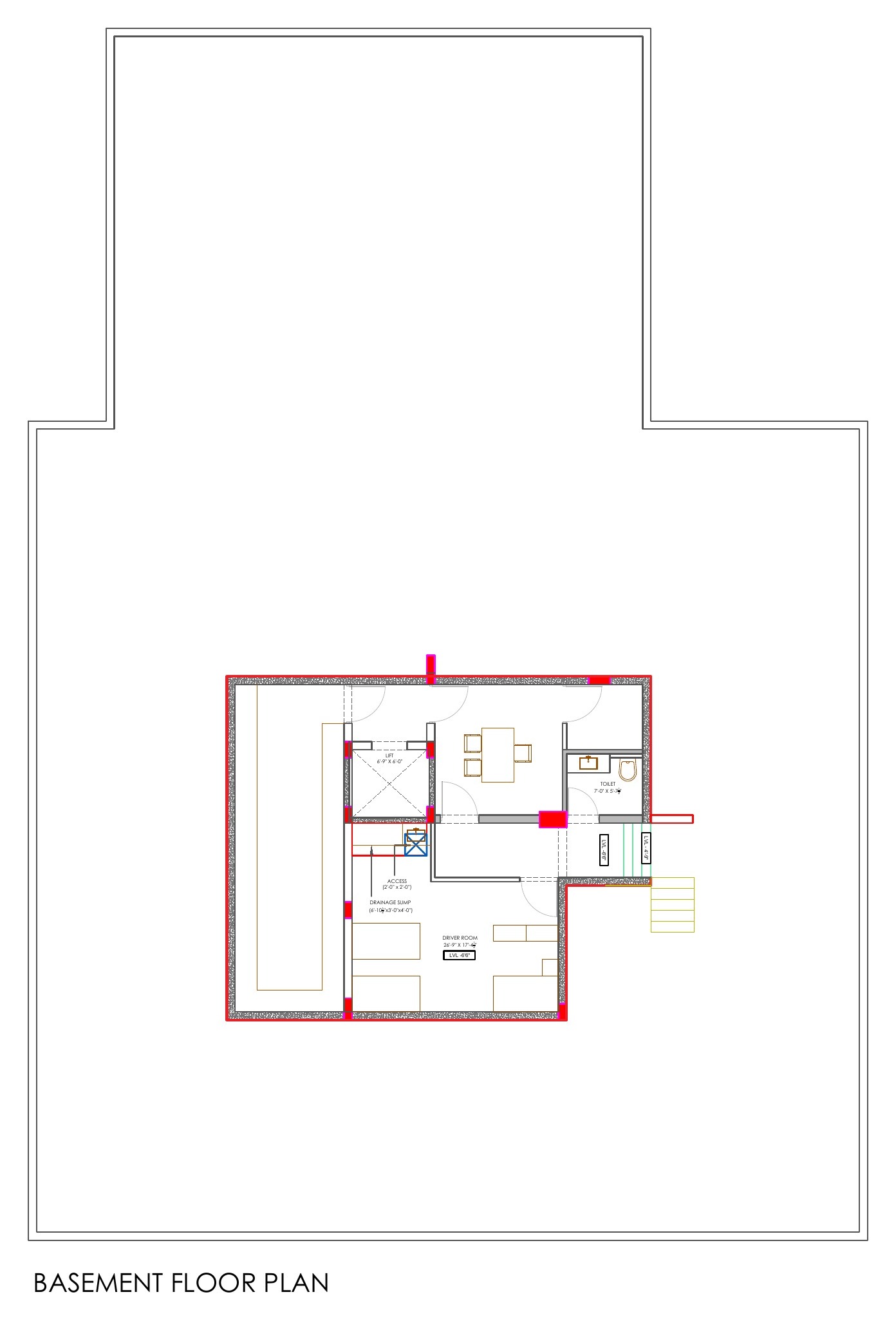 Basement Floor Plan