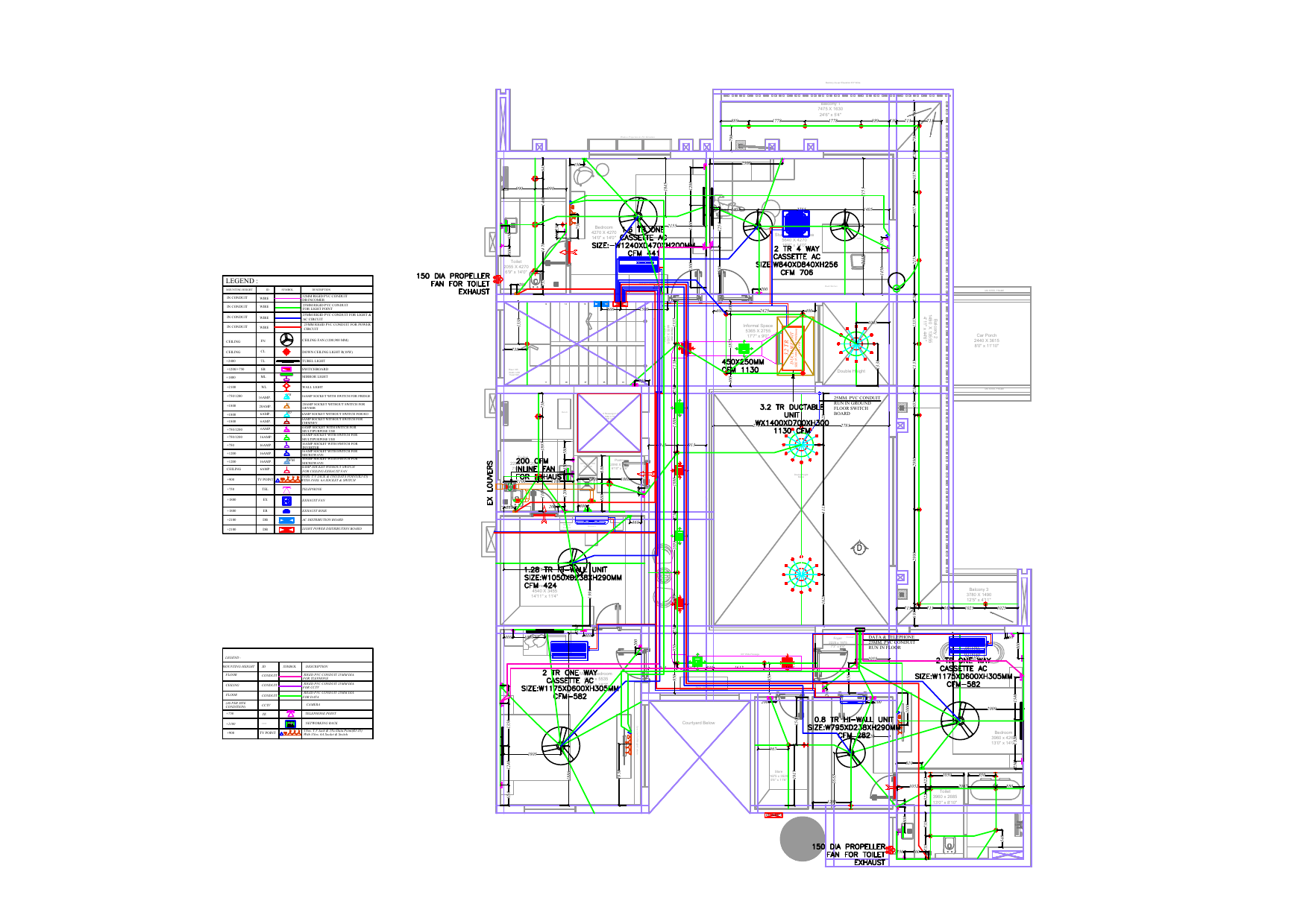 First Floor · Power & Lighting