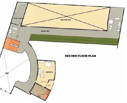 Second floor plan