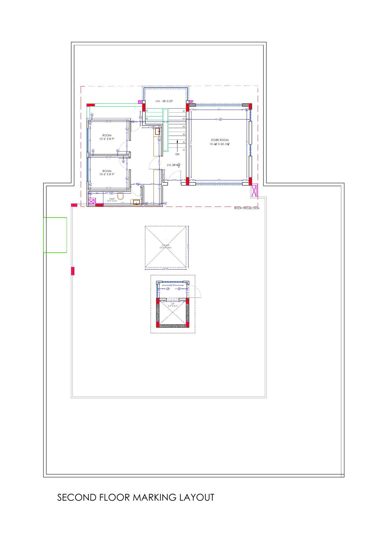 Marking Layout — Second