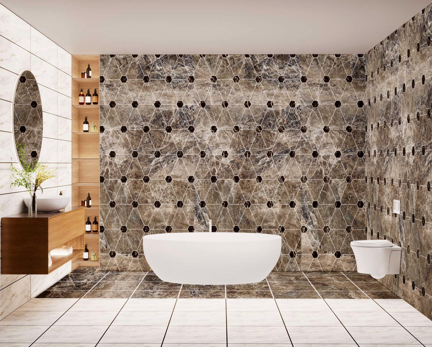 Charcoal slate · straight lay, indirect cove