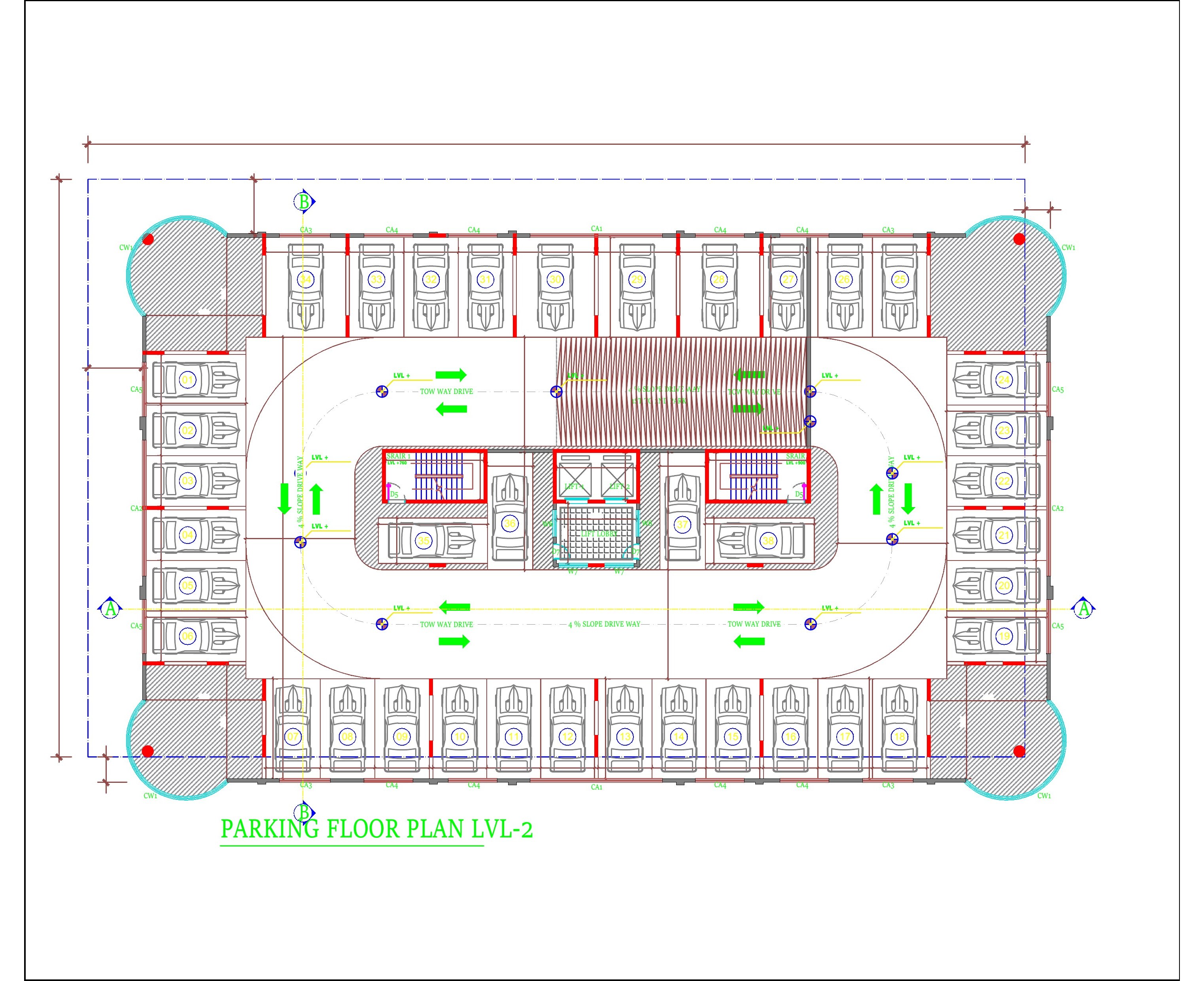 Parking Floor — Level 2