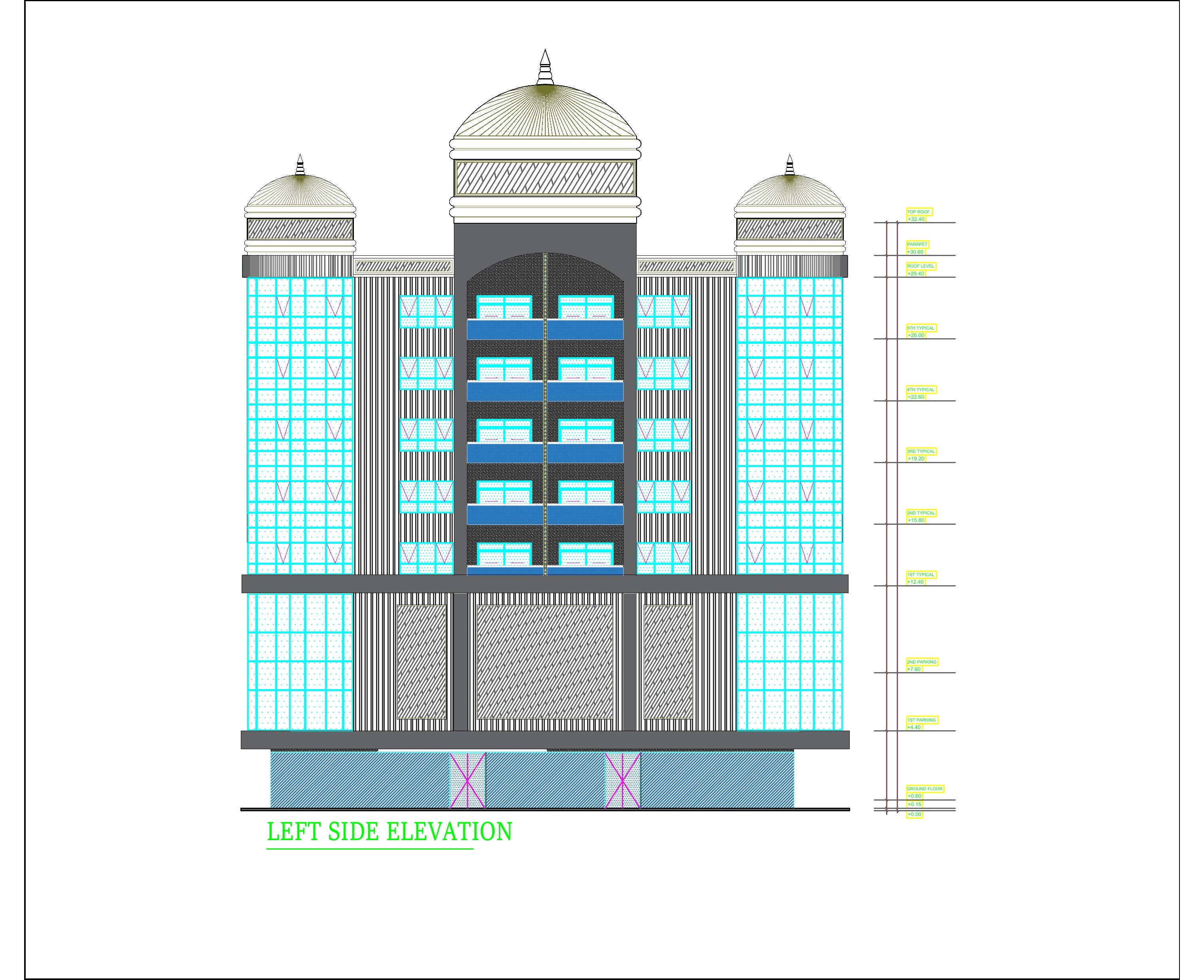 Left Side Elevation