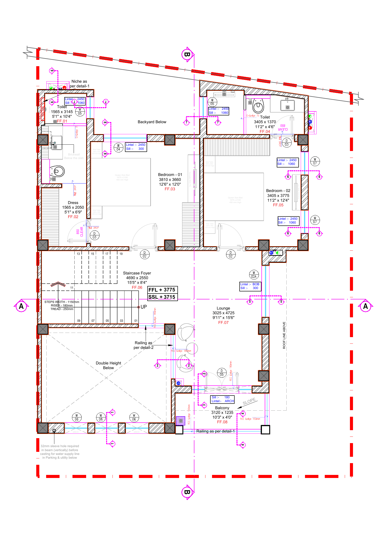 Upper Floor Plan