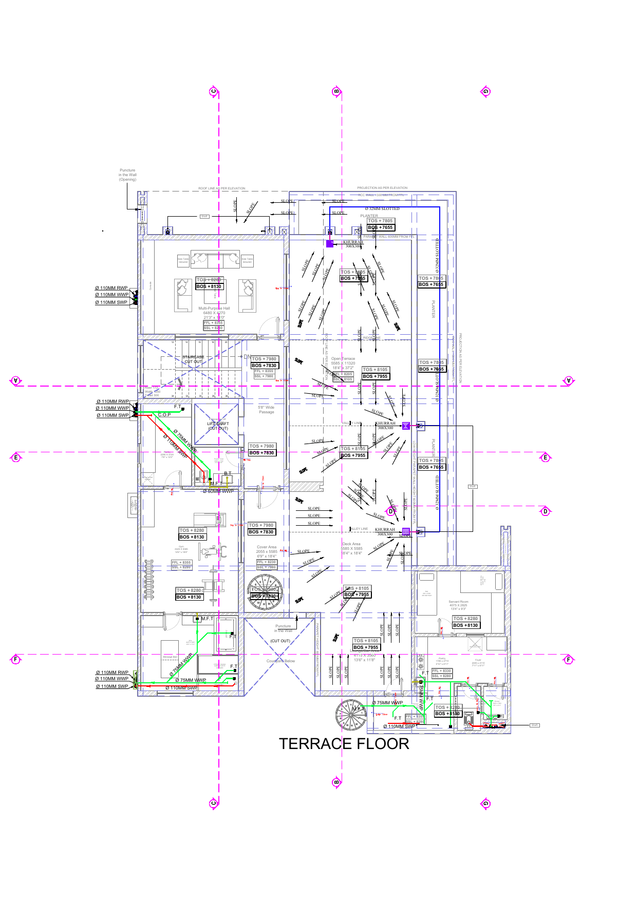 Mumty Level · Plumbing Layout