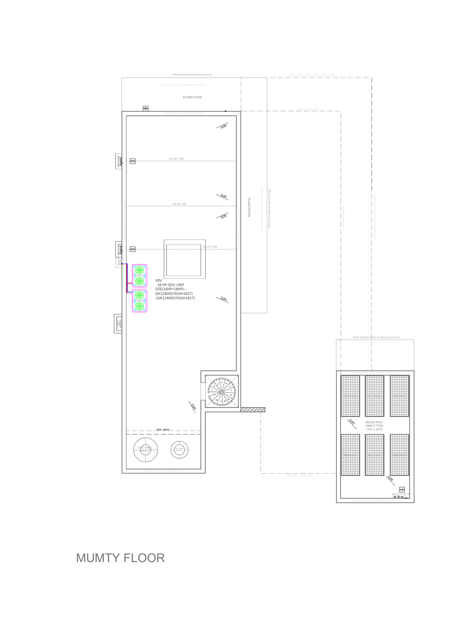 Mumty Floor · HVAC Layout