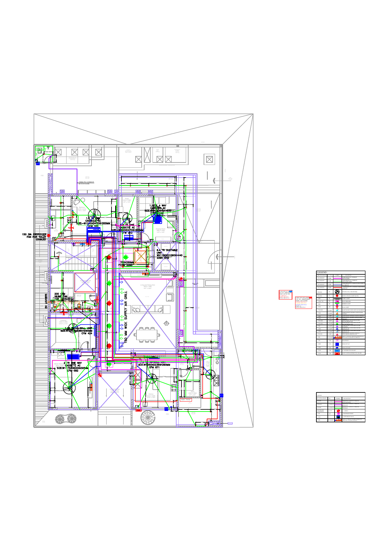 Ground Floor · Power & Lighting