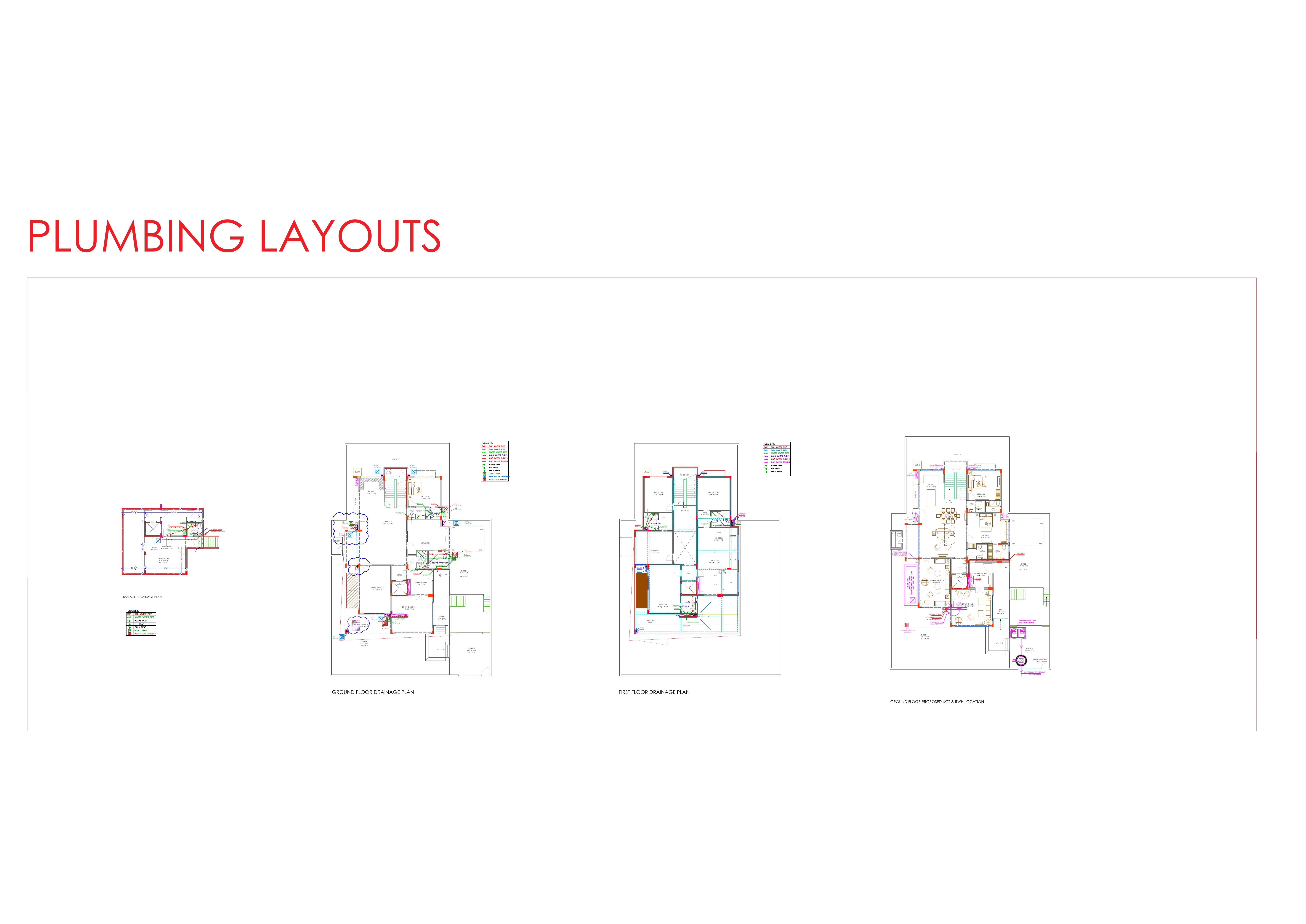Plumbing Layouts